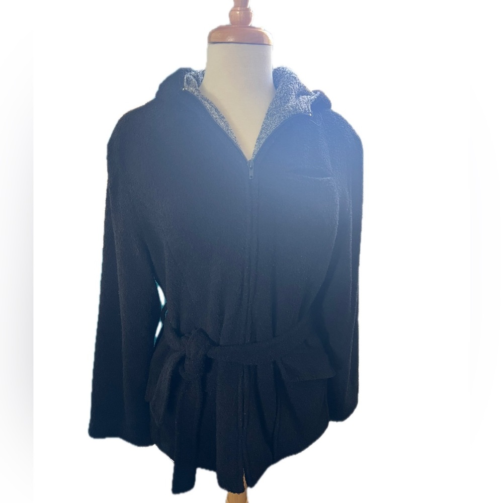 Sandro Black and Gray Jacket